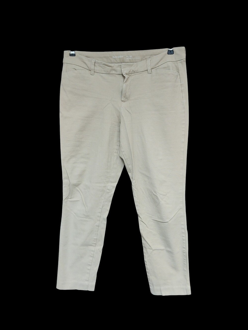 Old Navy Pixie Capri Pants in Light Khaki Size 10